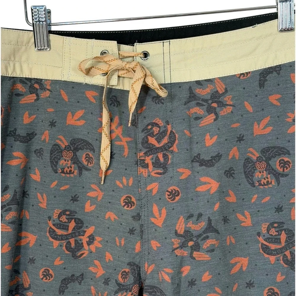 Howler Brothers Mens Bruja Stretch Board Shorts Size 33
